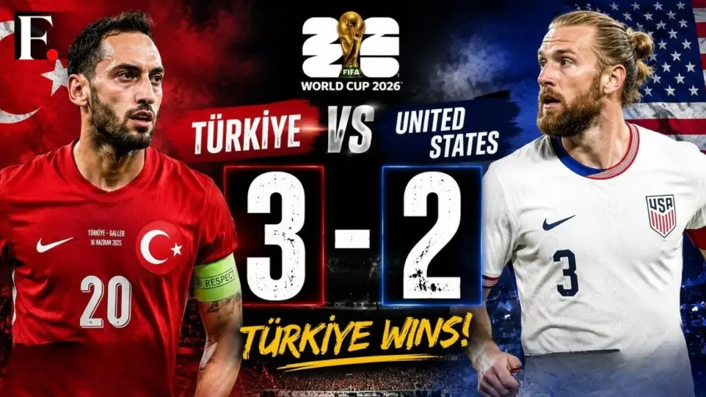 Türkiye Stuns USA with 98th-Minute Goal in World Cup Clash